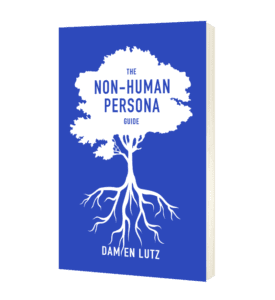The Non-human Persona Guide book standing on an angle